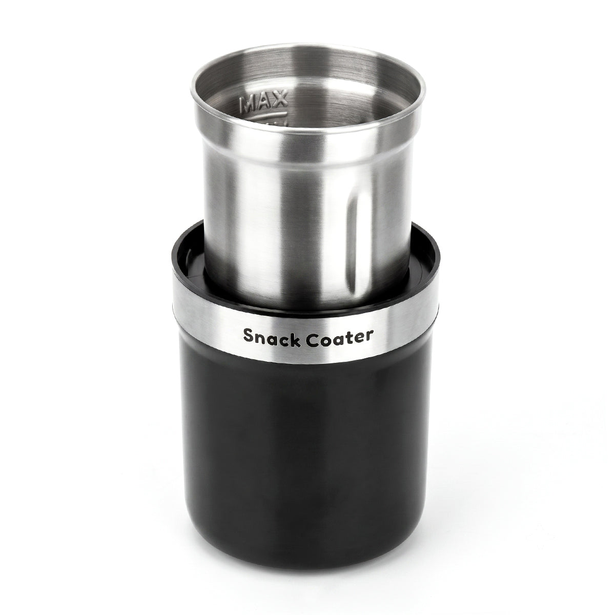 Snack Coater Spice and Nut Grinder, Electric Food Processors with Push-Top Lid for On/Off, Dishwasher Safe,Heavy-duty Motor, Stainless Steel Blades, Compact and easy-to-clean design