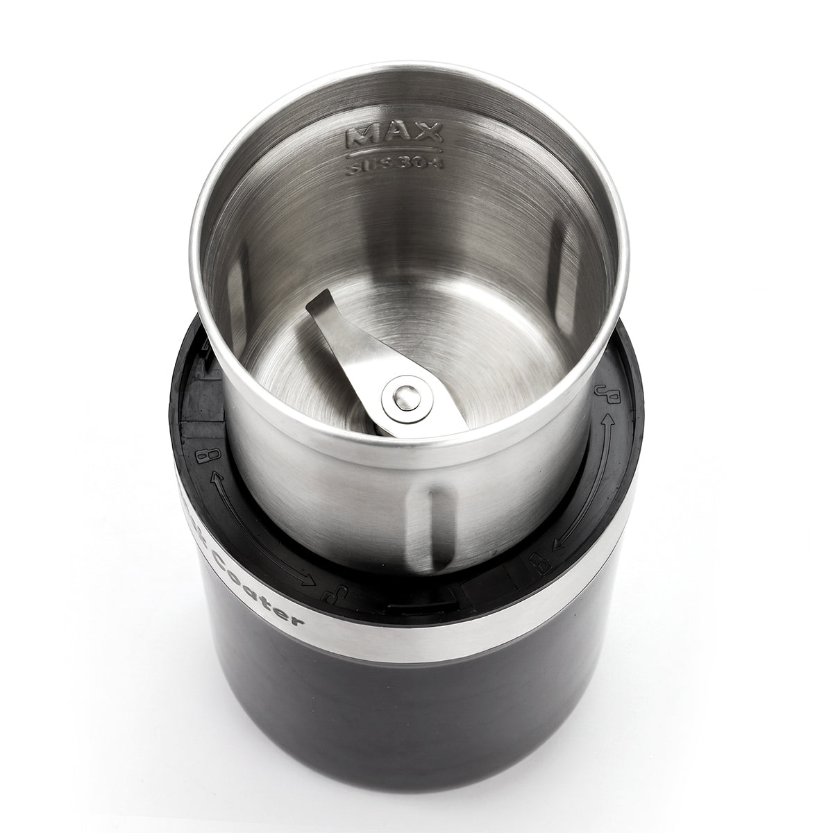 Snack Coater Spice and Nut Grinder, Electric Food Processors with Push-Top Lid for On/Off, Dishwasher Safe,Heavy-duty Motor, Stainless Steel Blades, Compact and easy-to-clean design