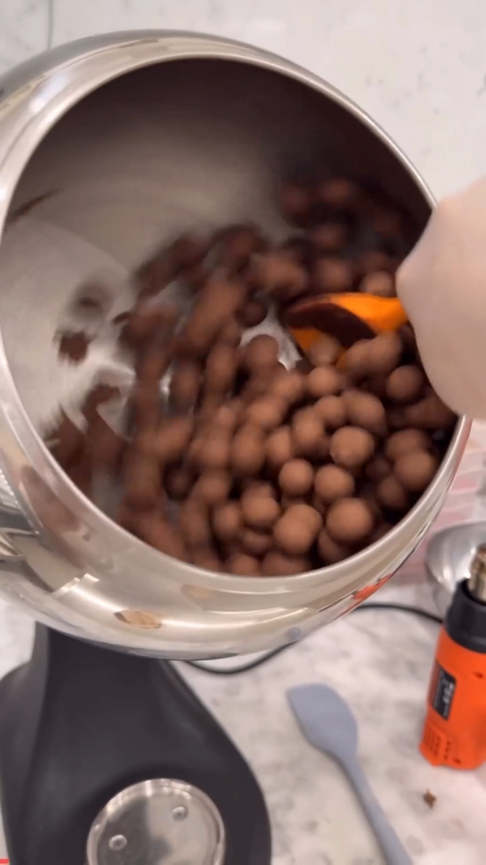 Chocolate Hazelnuts by @chef.b