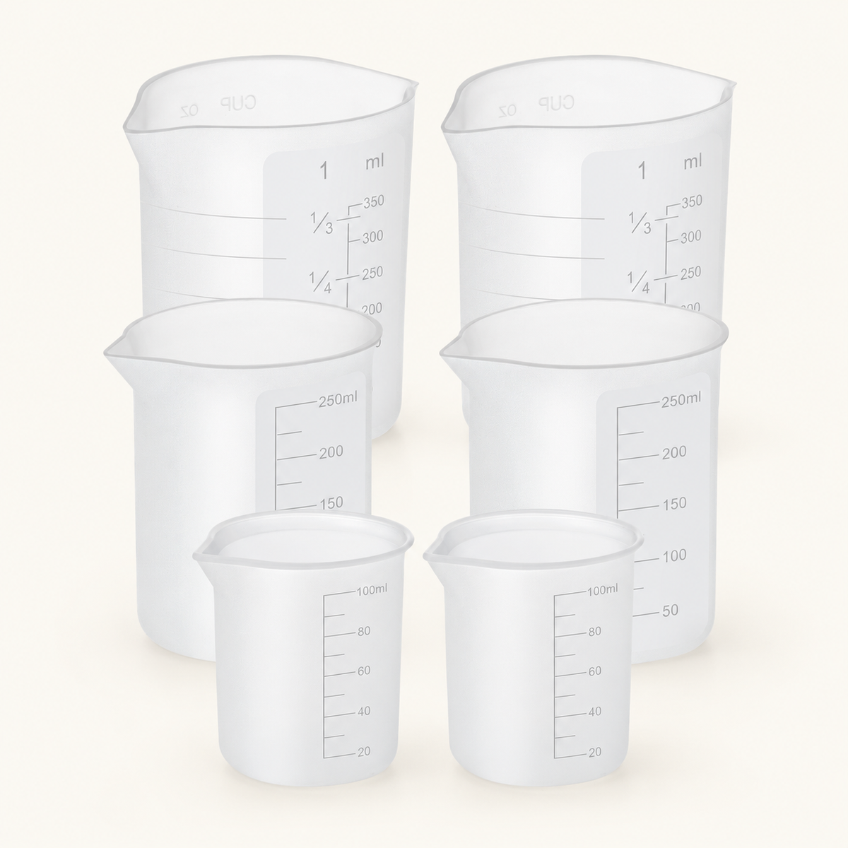 SnackCoater Silicone Cups for Melting Chocolate- 6pcs