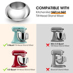 Recubrimiento de refrigerios compatible con la batidora de pie con cabezal inclinable KitchenAid 