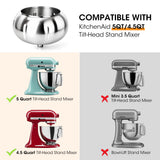SNACKCOATER MINI Compatible with KitchenAid Tilt-Head Stand Mixer 4.5-5QT