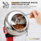 Recubrimiento de refrigerios compatible con la batidora de pie con cabezal inclinable KitchenAid 