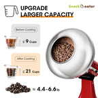 SnackCoater Coating Pan – Large-Tilt-Head