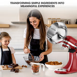 SNACKCOATER MINI Compatible with KitchenAid Tilt-Head Stand Mixer 4.5-5QT