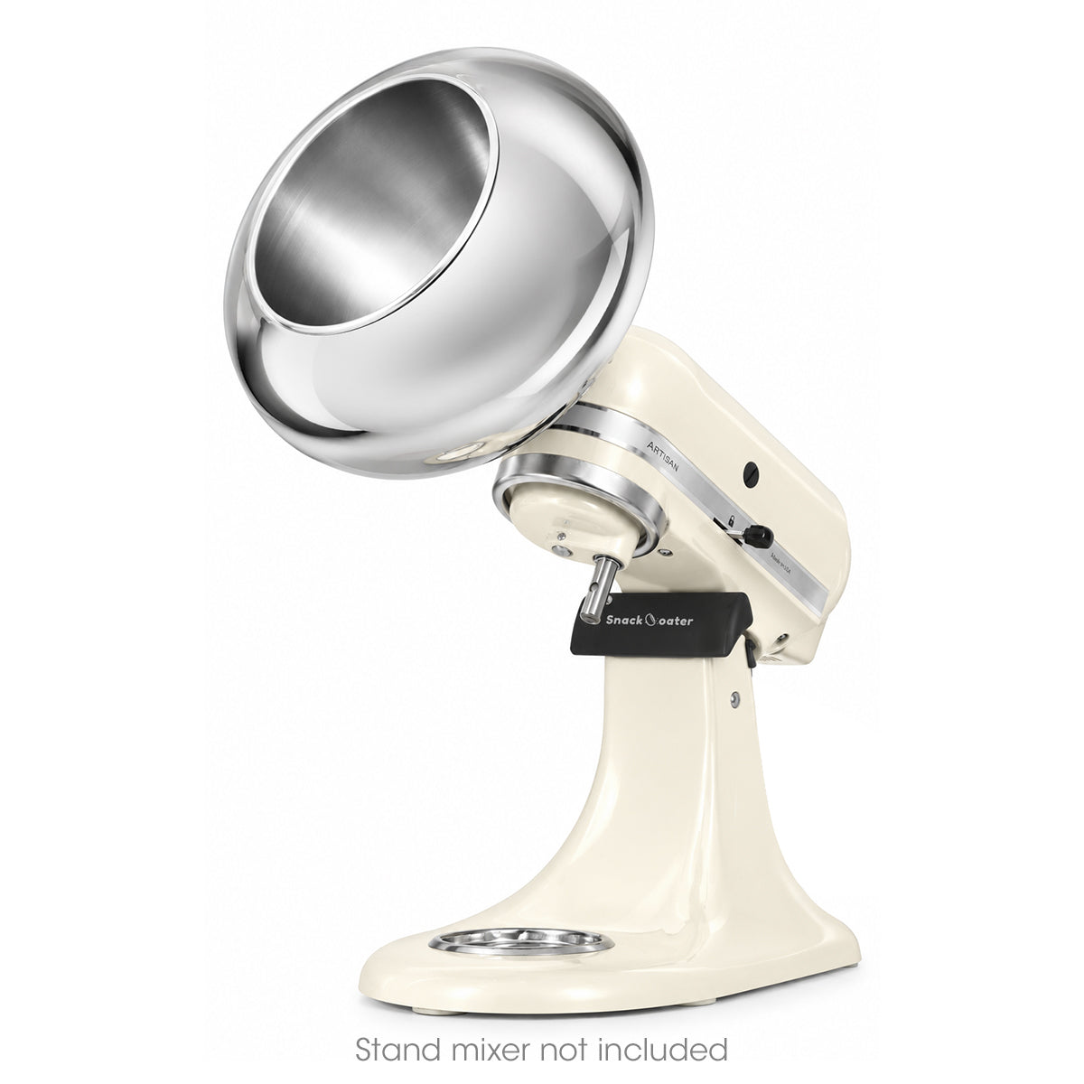 Snack Coater Compatible with KitchenAid Tilt-Head Stand Mixer 4.5-5QT