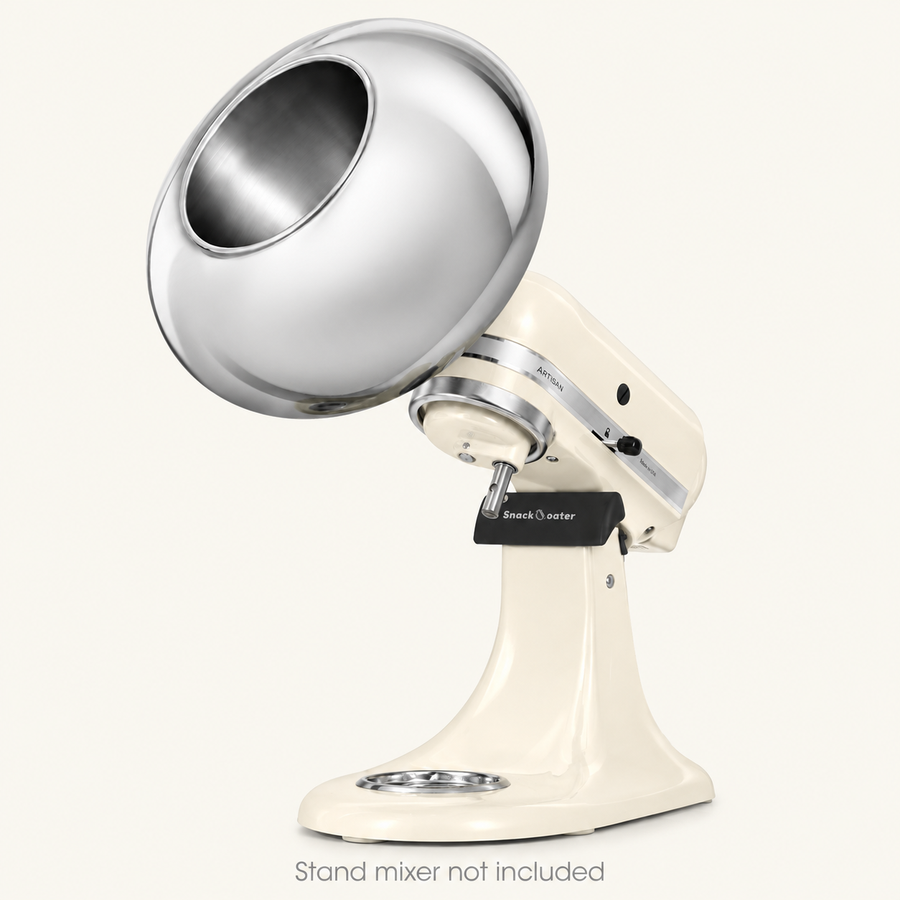 Snack Coater Coating Pan Attachment Plus For Tilt-Head Stand Mixers