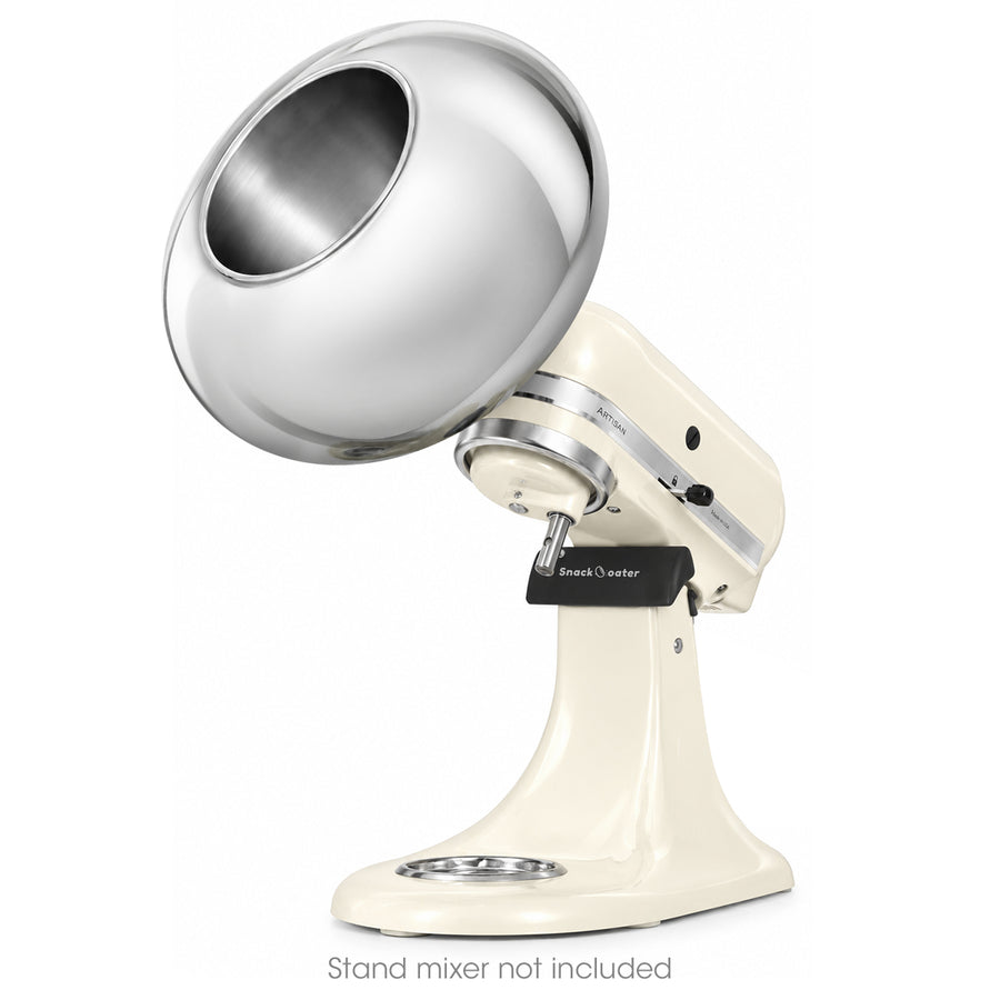 Snack Coater Coating Pan Attachment Plus For Tilt-Head Stand Mixers