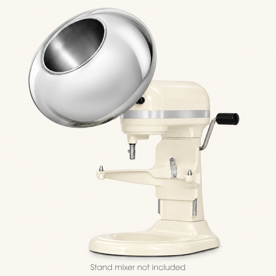 Snack Coater Coating Pan Attachment Pro For Bowl-Lift Stand Mixers
